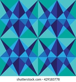 Seamless triangle pattern. Vector background. Geometric abstract