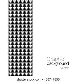 Seamless triangle pattern, vector background 