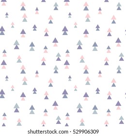 Seamless triangle pattern. Vector background. Geometric abstract 