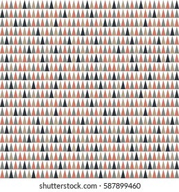 Seamless triangle pattern. Vector background. Geometric abstract texture