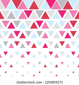 seamless triangle pattern vector illustration