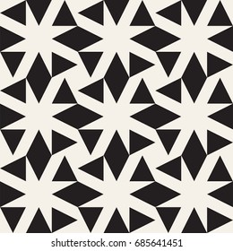 Seamless triangle and rhombus decorative background. Vector geometric tiling pattern. Minimalistic abstract design