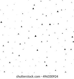 Seamless triangle scandinavian pattern. Textile background. Wrapping texture. Stock vector.