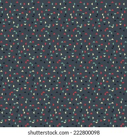 A seamless triangular vector pattern