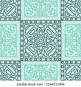 Seamless tribal abstract background.