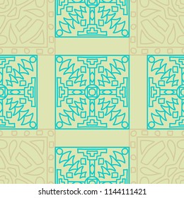 Seamless tribal abstract background.