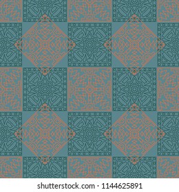 Seamless tribal abstract background.