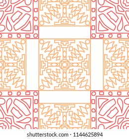 Seamless tribal abstract background.