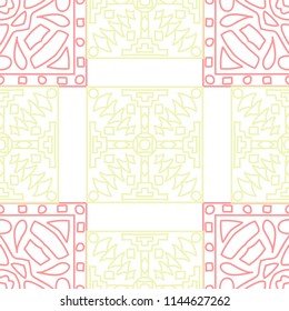 Seamless tribal abstract background.
