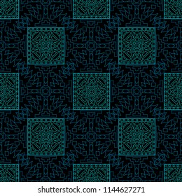 Seamless tribal abstract background.