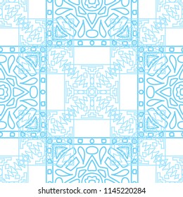Seamless tribal abstract background.