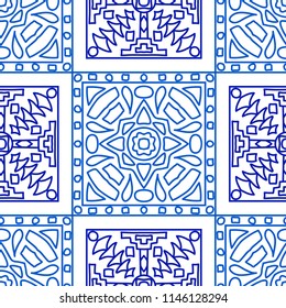 Seamless tribal abstract background.