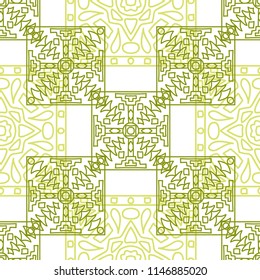 Seamless tribal abstract background.