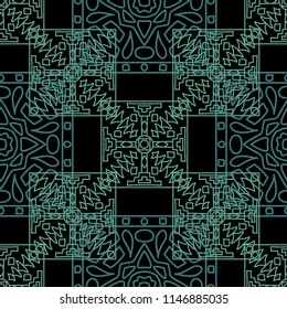 Seamless tribal abstract background.