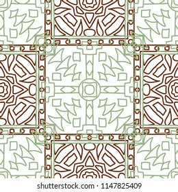 Seamless tribal abstract background.