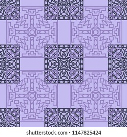 Seamless tribal abstract background.