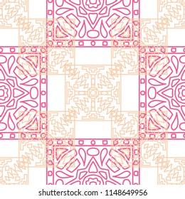 Seamless tribal abstract background.