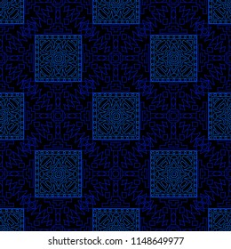 Seamless tribal abstract background.