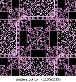 Seamless tribal abstract background.
