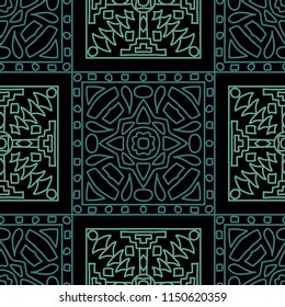 Seamless tribal abstract background.