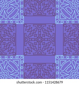 Seamless tribal abstract background.