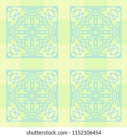 Seamless tribal abstract background.