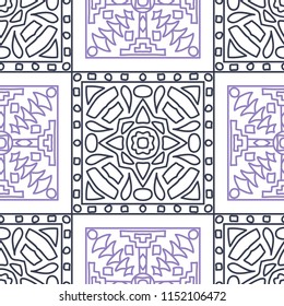 Seamless tribal abstract background.