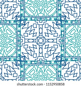Seamless tribal abstract background.
