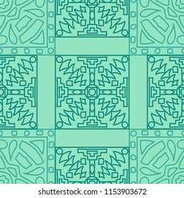 Seamless tribal abstract background.