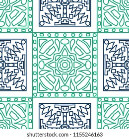 Seamless tribal abstract background.