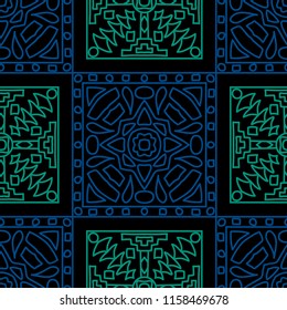 Seamless tribal abstract background.