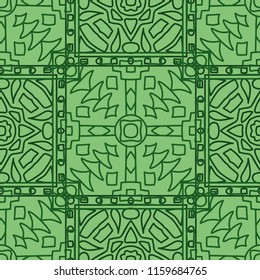 Seamless tribal abstract background.