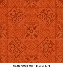 Seamless tribal abstract background.