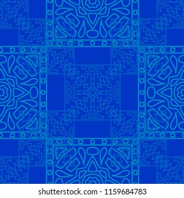 Seamless tribal abstract background.