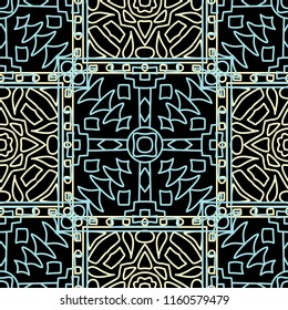 Seamless tribal abstract background.