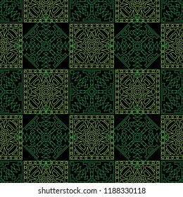 Seamless tribal abstract background.