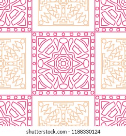 Seamless tribal abstract background.