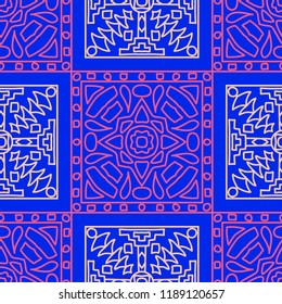Seamless tribal abstract background.