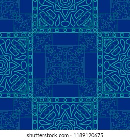 Seamless tribal abstract background.