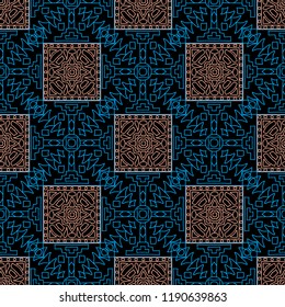 Seamless tribal abstract background.