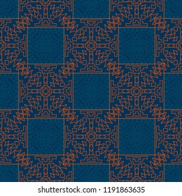 Seamless tribal abstract background.