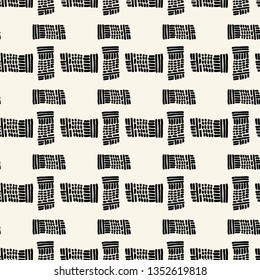 Seamless tribal abstract pattern-vector illustration