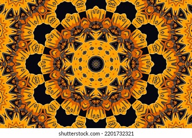 Patrón de arte tribal sin foco. Impresión geométrica étnica. Colorida textura de fondo repetida. Tela, envoltura de diseño de tela