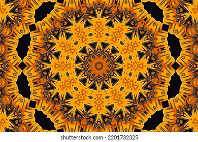 Seamless tribal art pattern. Ethnic geometric print. Colorful repeating background texture. Fabric, cloth design wrapping