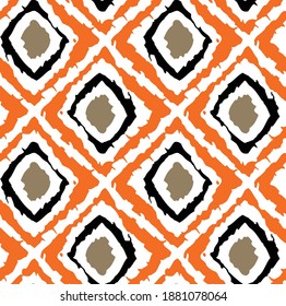 seamless tribal batik style artwork
