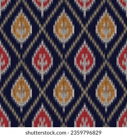 seamless tribal and ethic pattern on textures background