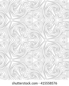 Seamless tribal mandala pattern background. Meditative zentangle creative illustration.