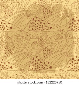 seamless tribal pattern