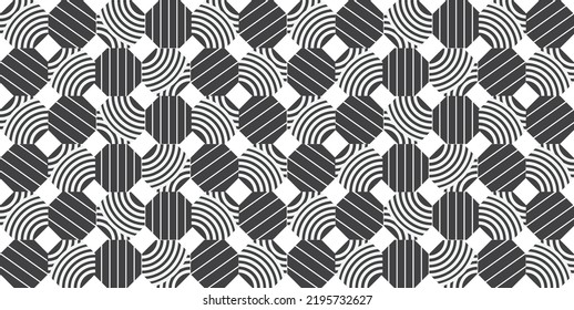 Patrón tribal sin soldadura basado en forma de rectángulo, círculo y triángulo adecuado para uso textil