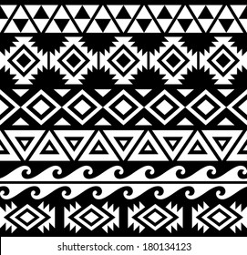 Seamless Tribal Pattern Design